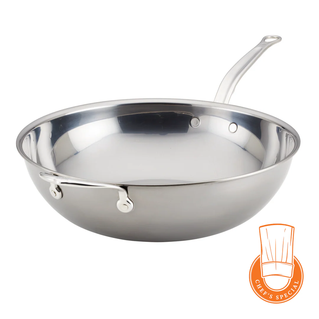 Hestan NanoBond Titanium Induction Chef's Pan, 36cm/7.2L - Image 11