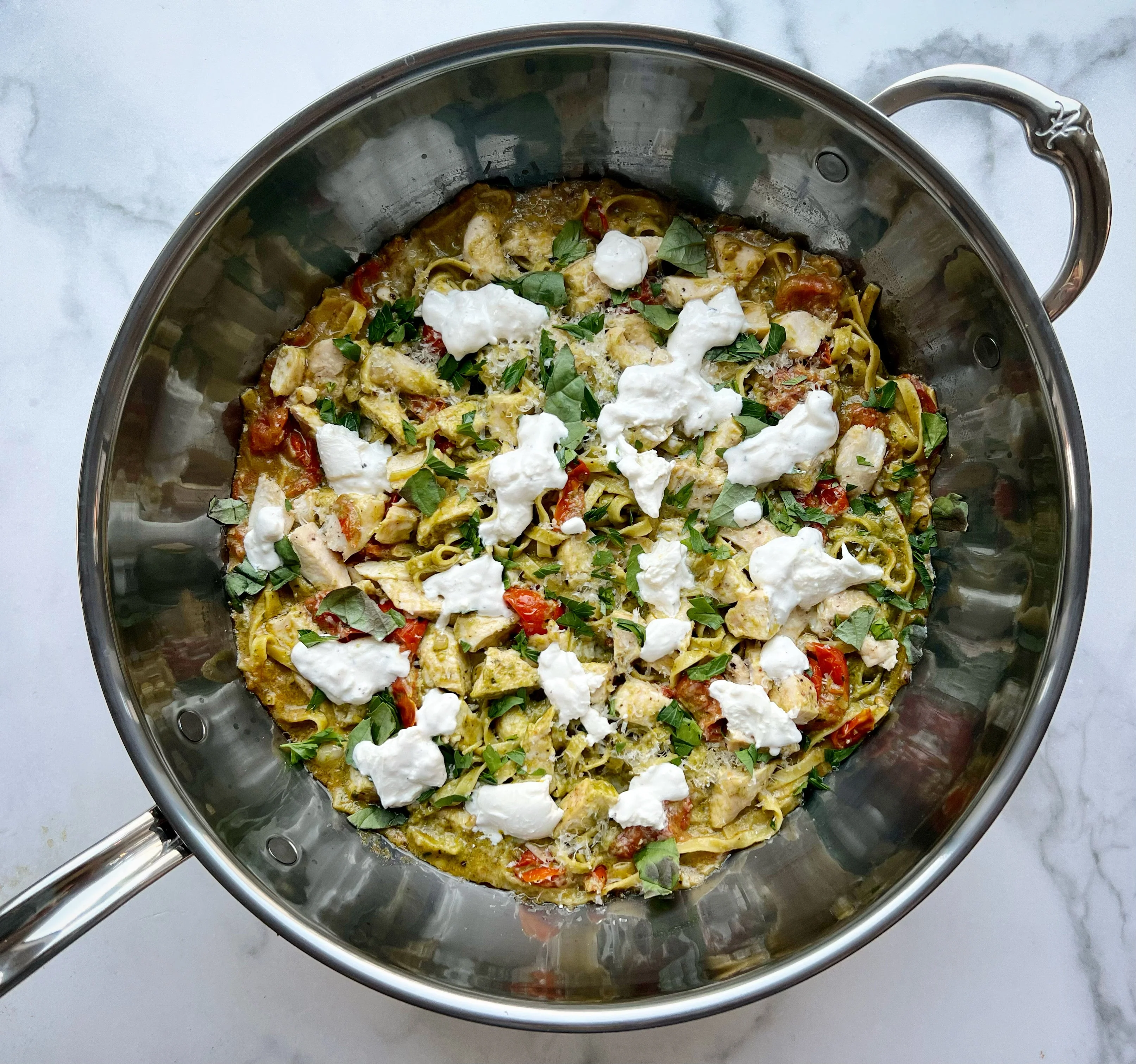 Hestan NanoBond Titanium Induction Chef's Pan, 36cm/7.2L - Image 6