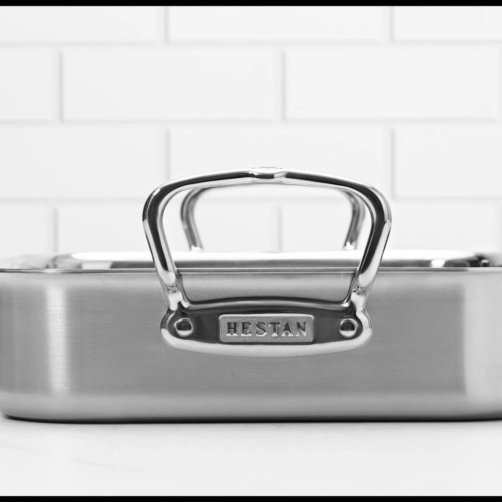 Hestan Classic Roasting Tray & Rack: Small - 37cm x 31cm x 7.5cm - Image 12