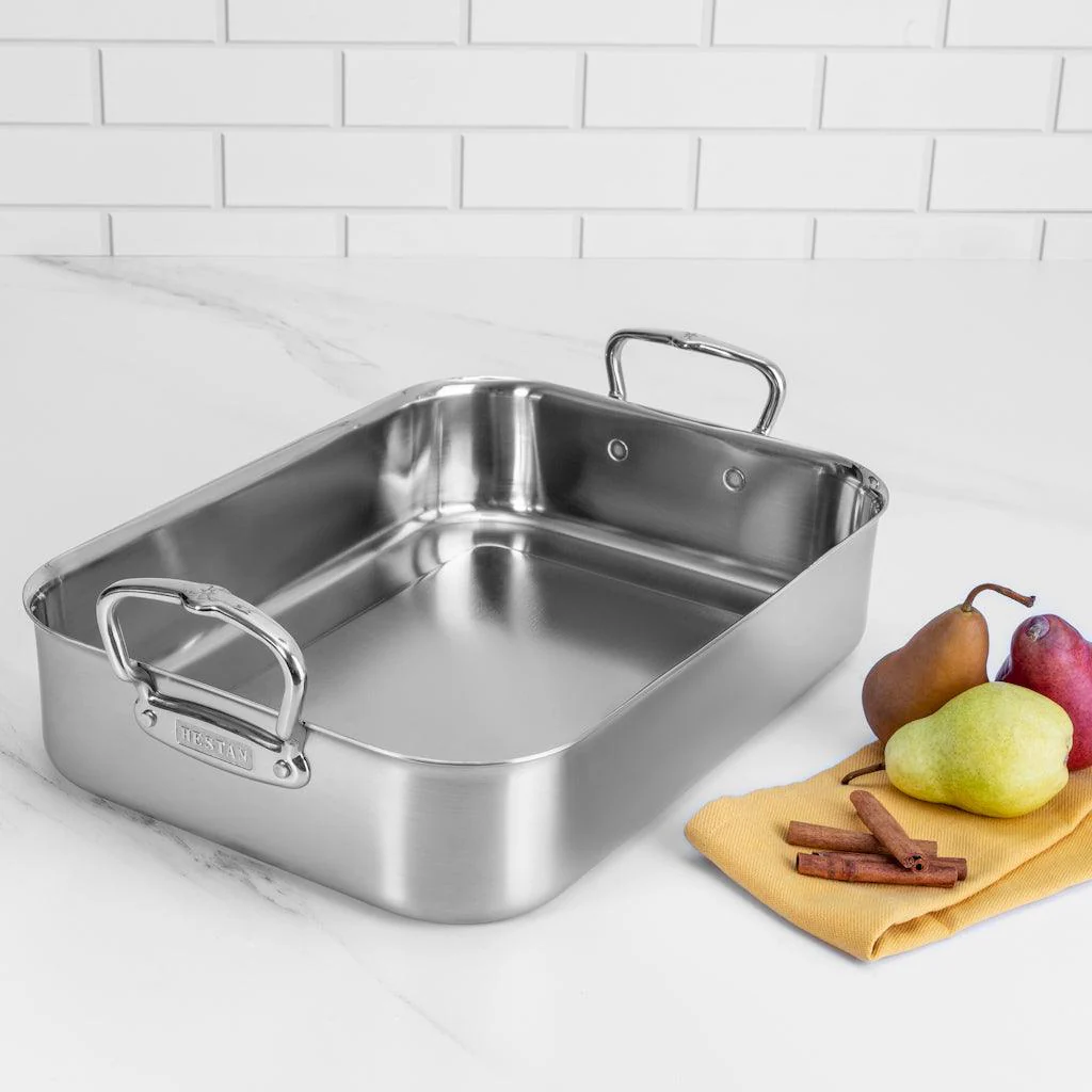 Hestan Classic Roasting Tray & Rack: Small - 37cm x 31cm x 7.5cm - Image 13