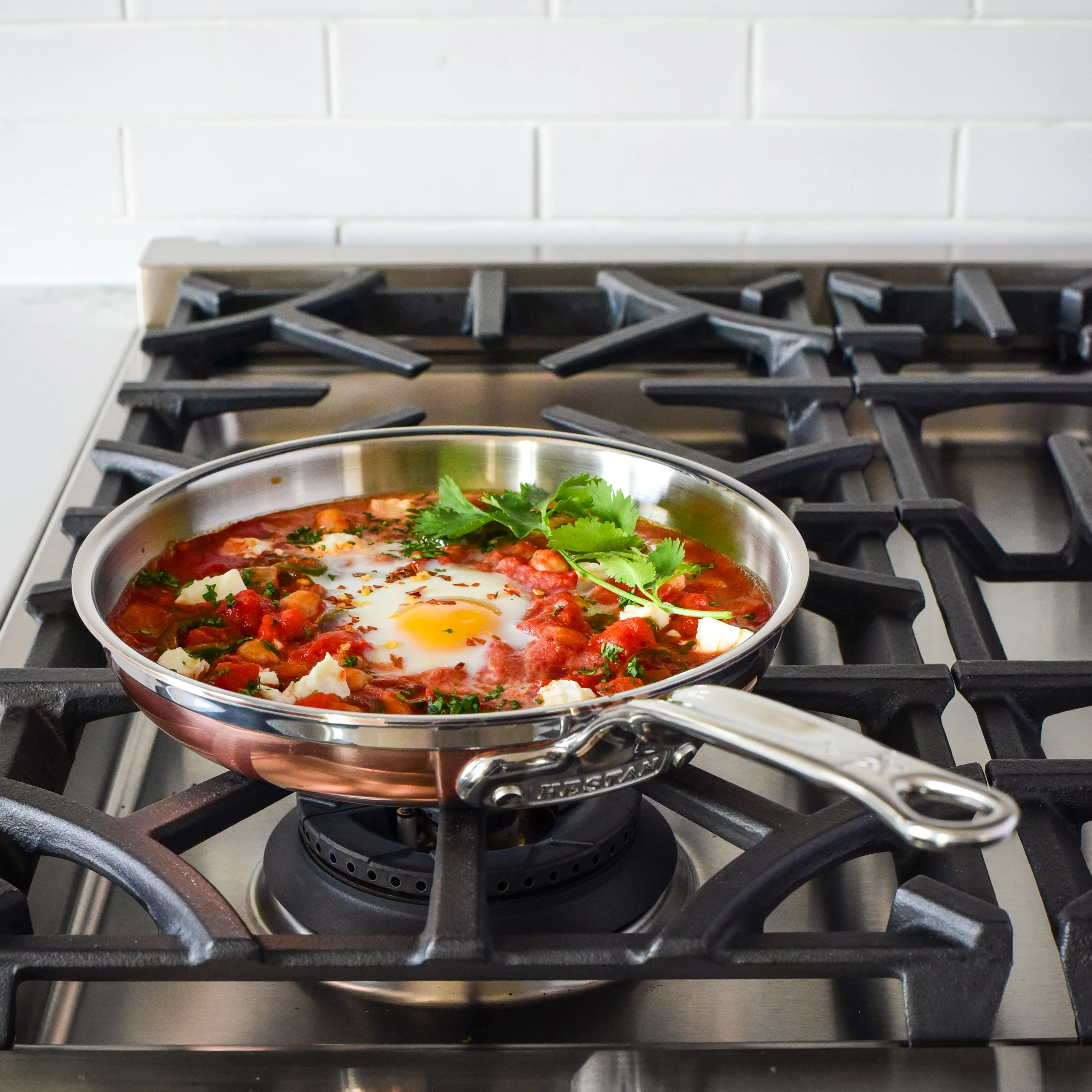 Hestan CopperBond Induction Copper Skillets - Small, Medium & Large - Image 6