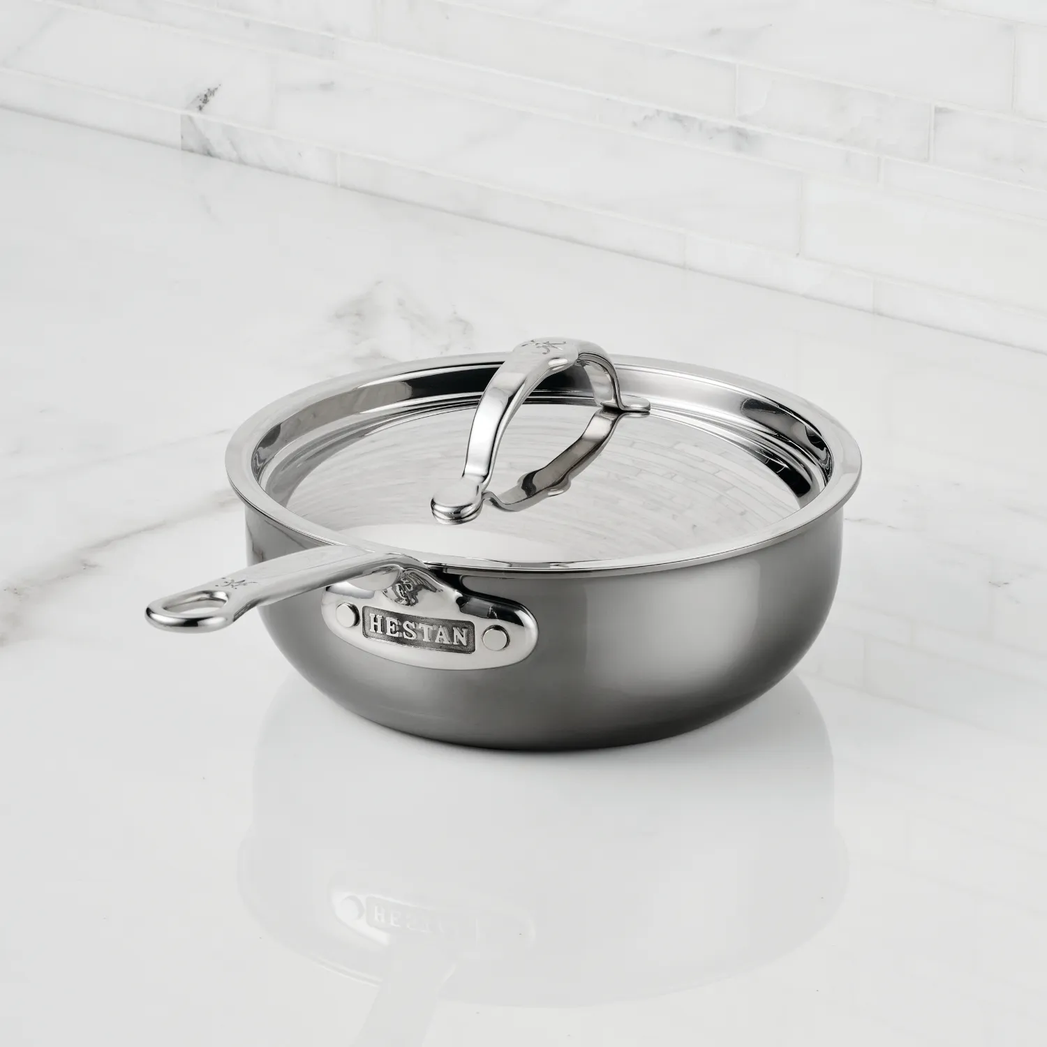 Hestan NanoBond Titanium Induction Saucier & Lid - 20cm/1.9L - Image 12