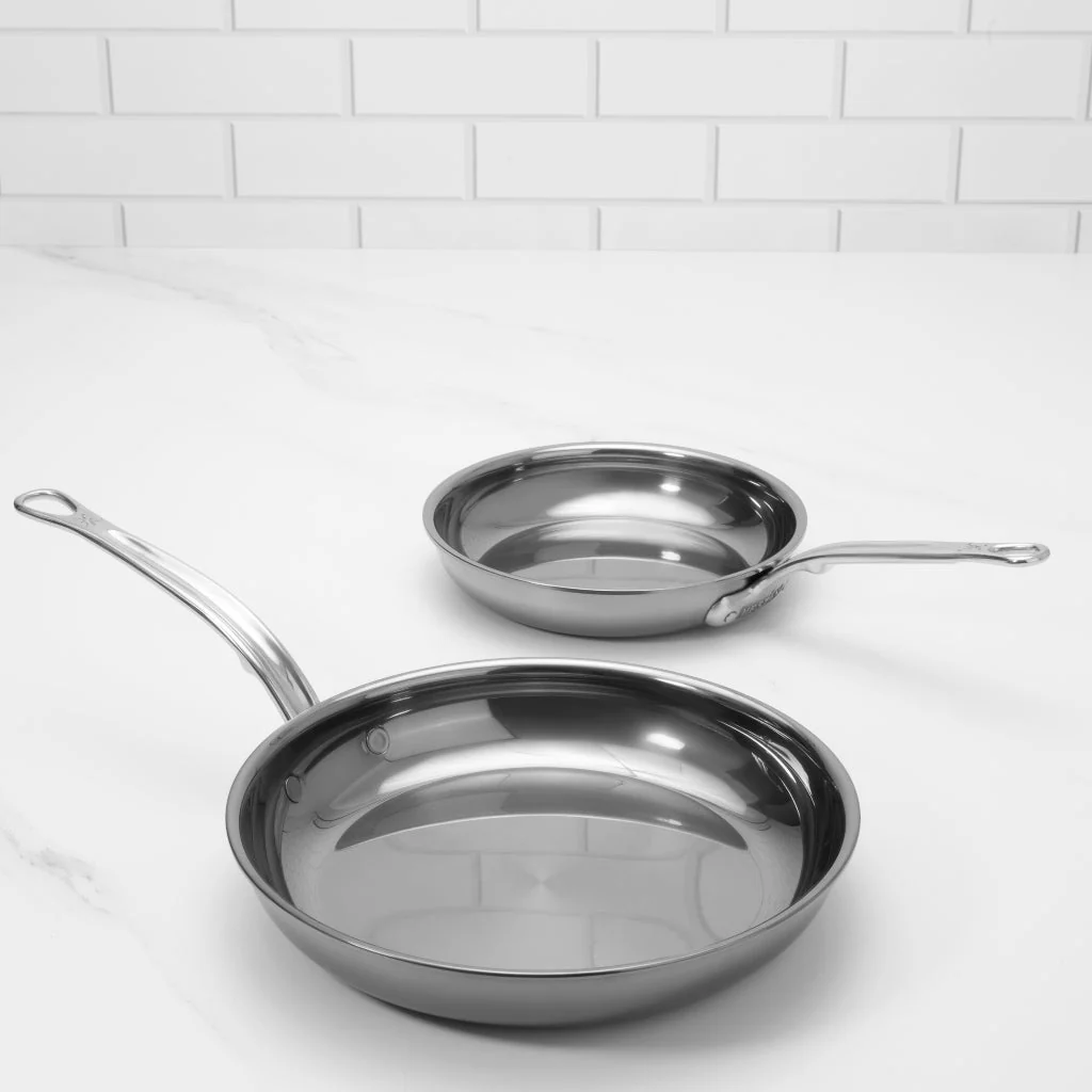 Hestan NanoBond Titanium Induction Skillet Set - 22cm & 28cm - Image 6