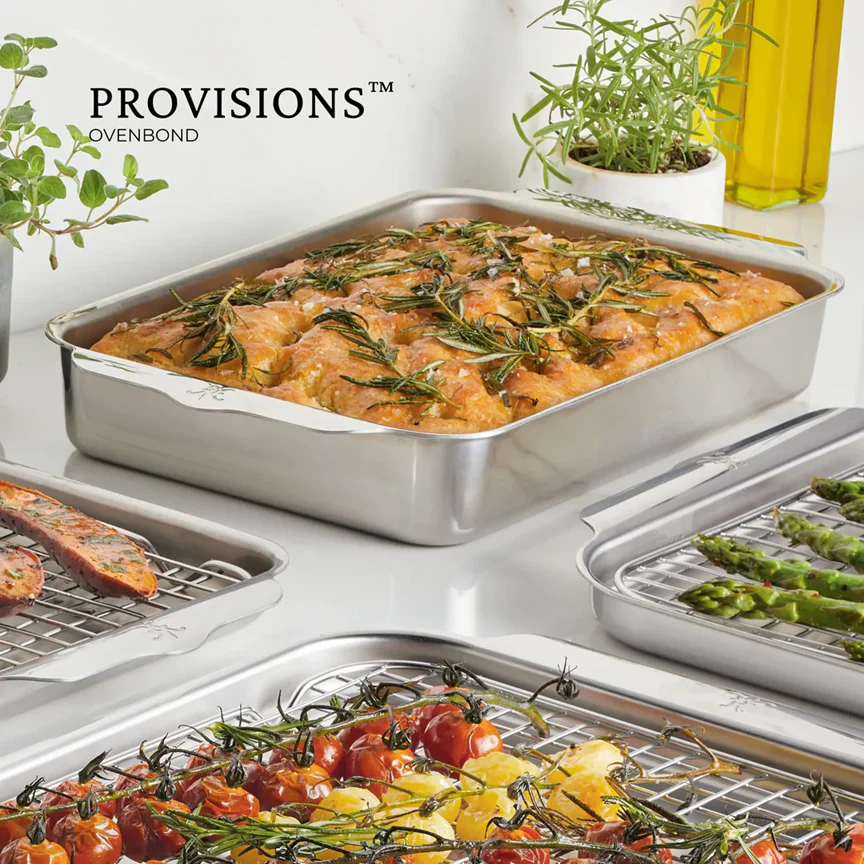 Hestan Ovenbond Rectangular Baking Pan, 18cm x 25cm - Image 7