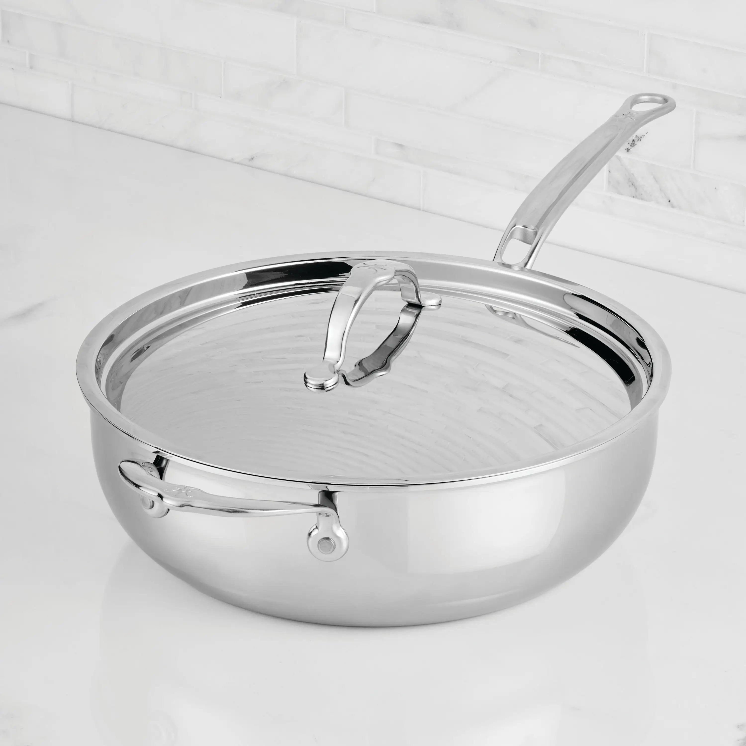 Hestan ProBond® Luxe Induction Stainless Steel Essential Pan & Lid - 28cm (4.7L) - Image 11