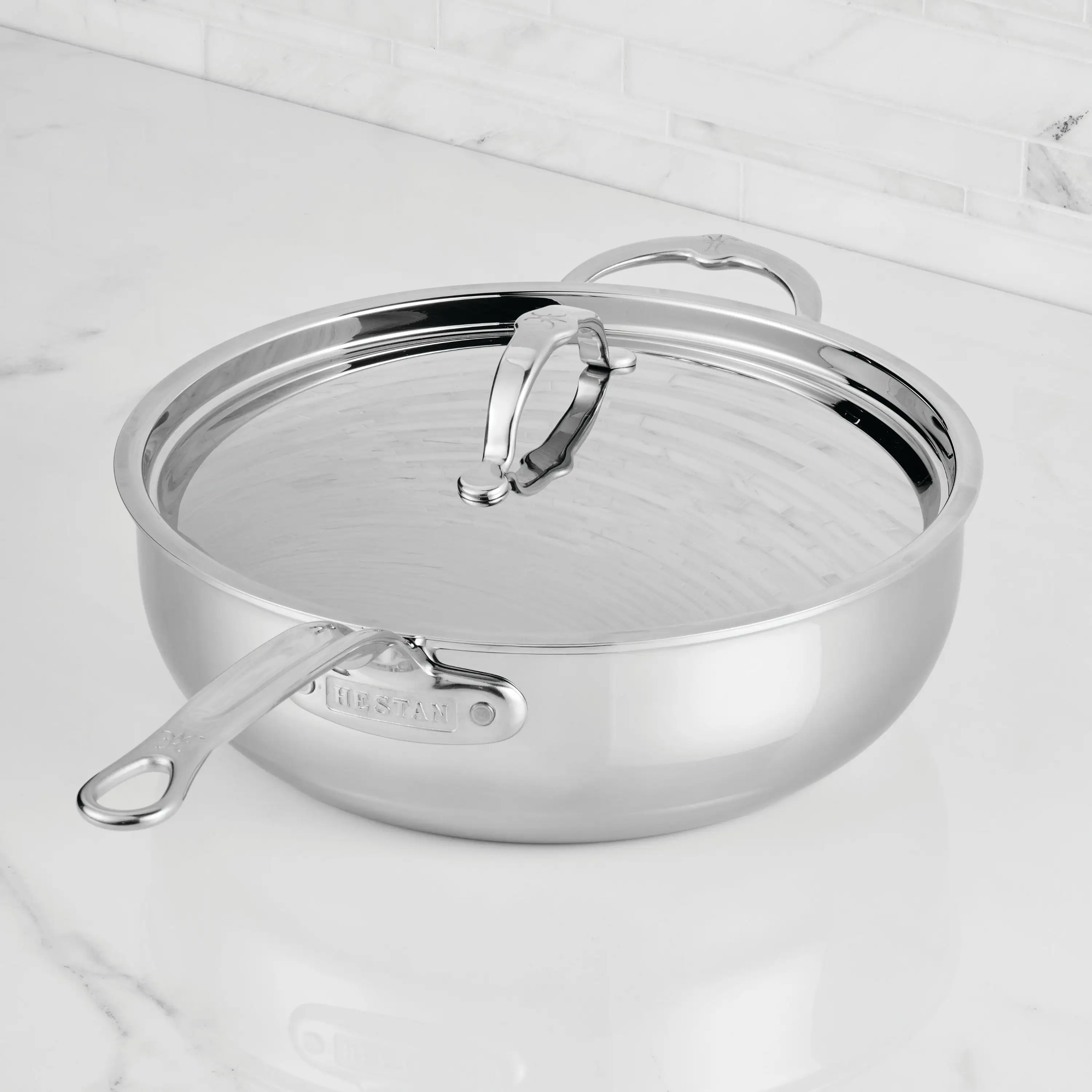 Hestan ProBond® Luxe Induction Stainless Steel Essential Pan & Lid - 28cm (4.7L) - Image 12