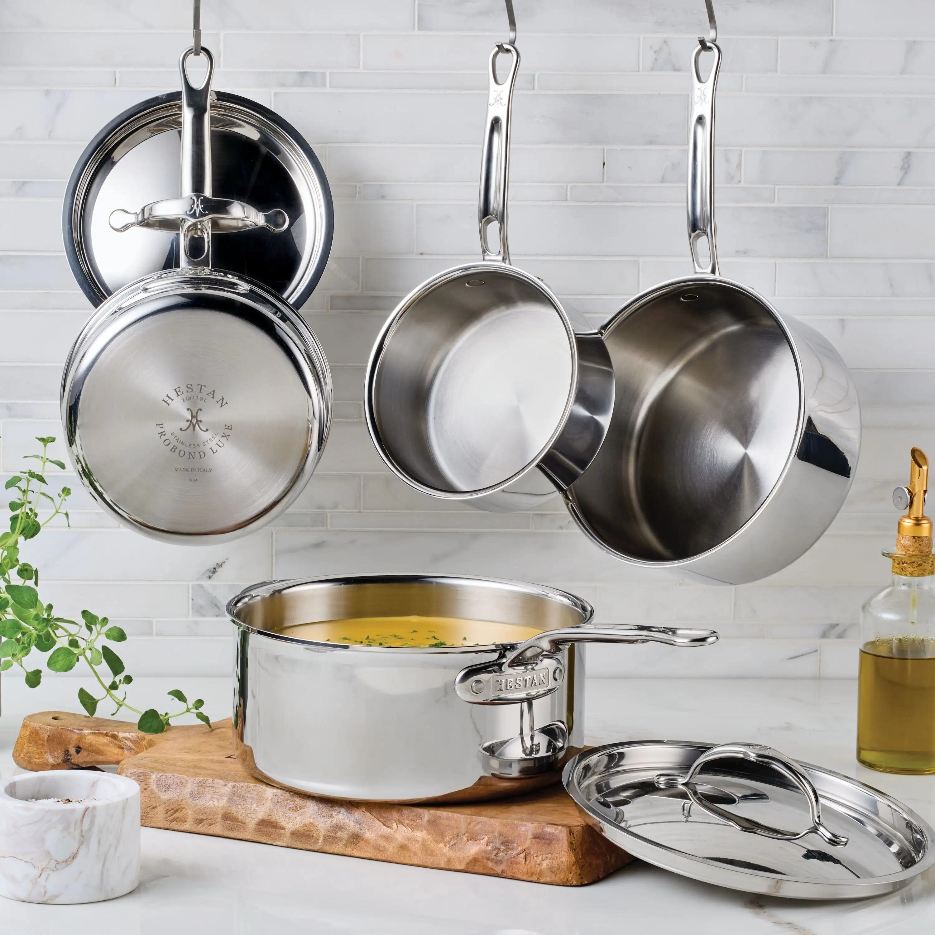 ProBond® Luxe Induction Stainless Steel Saucepans & Lid - Small & Medium - Image 11