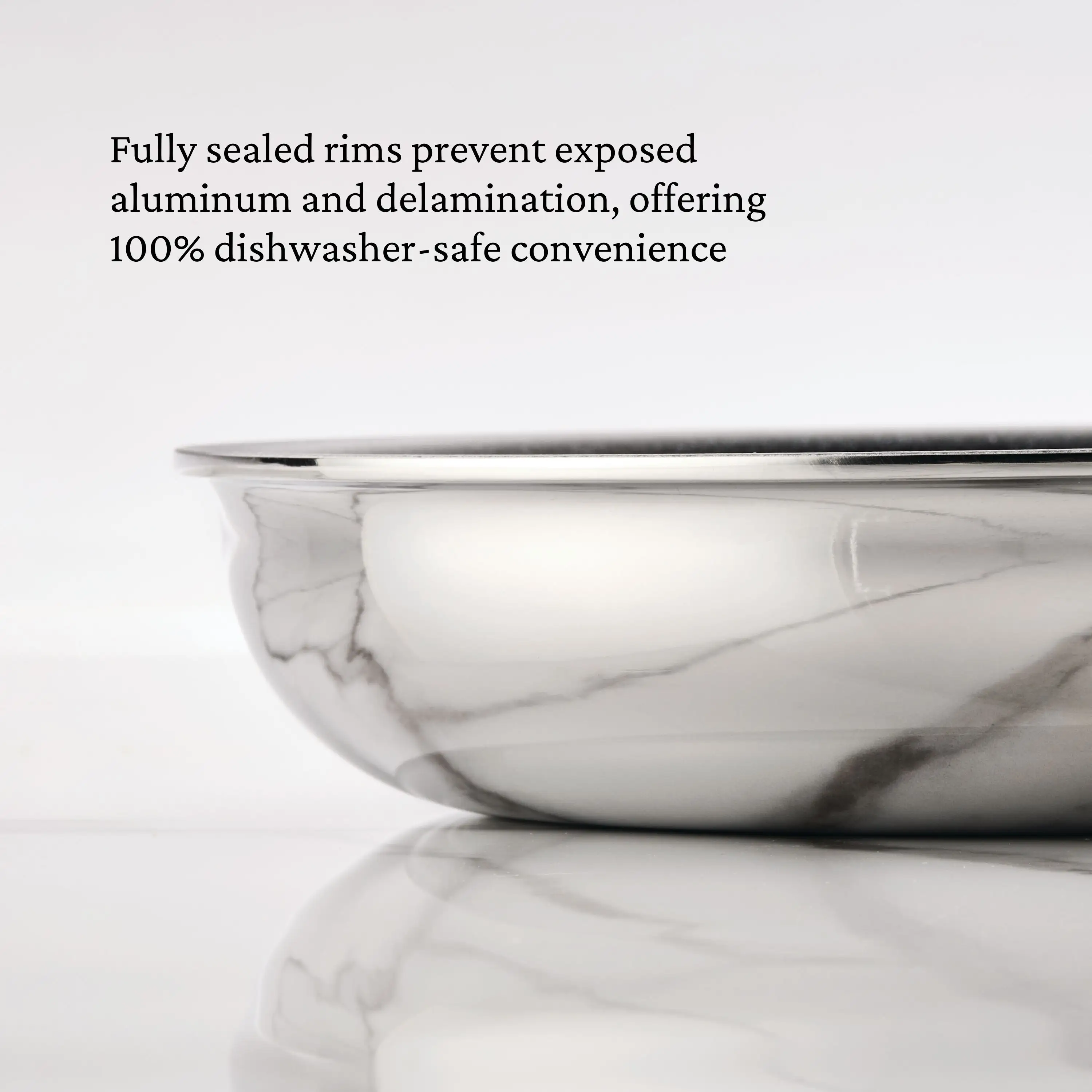 Hestan ProBond® Luxe Induction Stainless Steel Skillet - Small, Medium & Large - Image 4