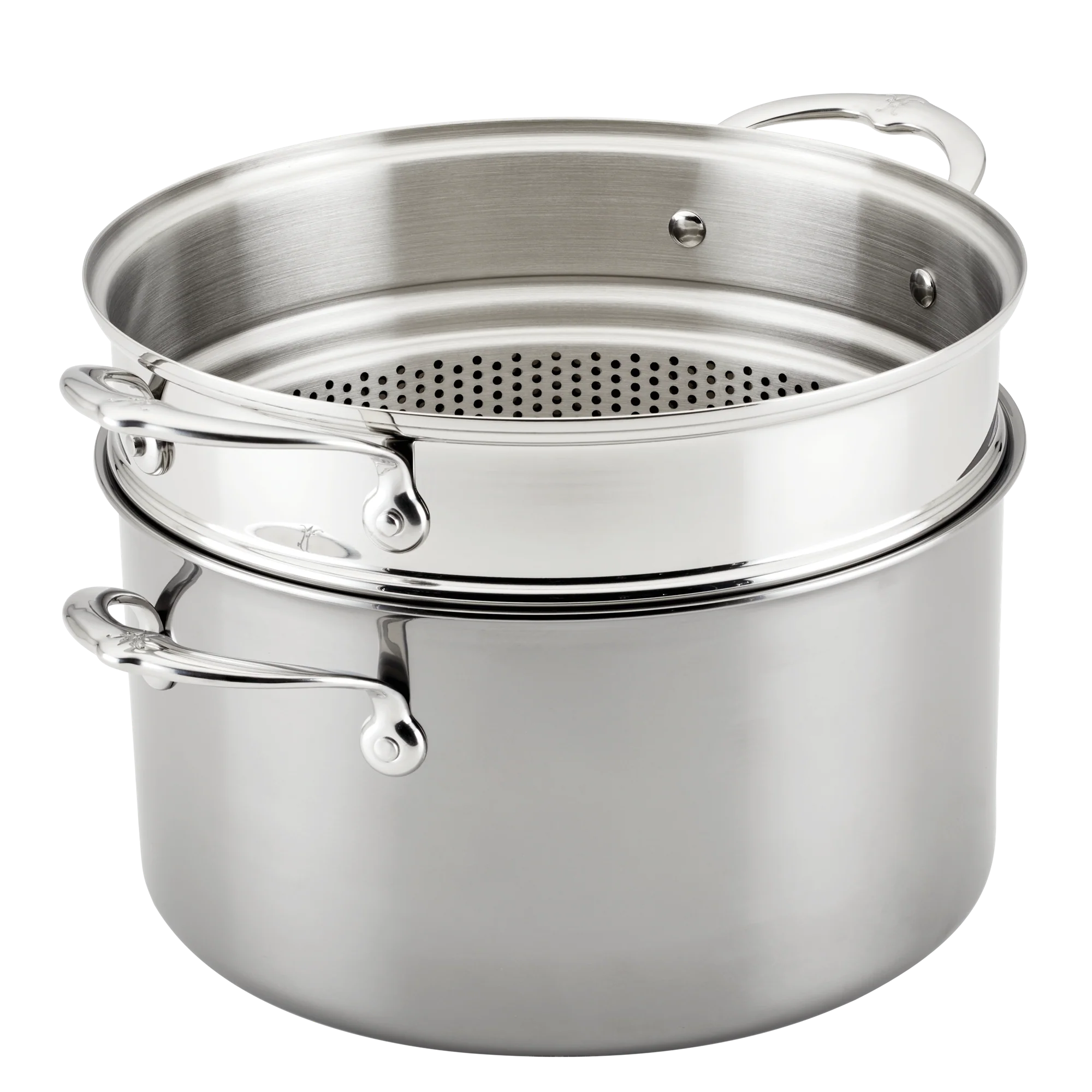 Hestan Stainless Steel Pasta Insert - Fits 26cm/7.6L Stockpots - Image 4