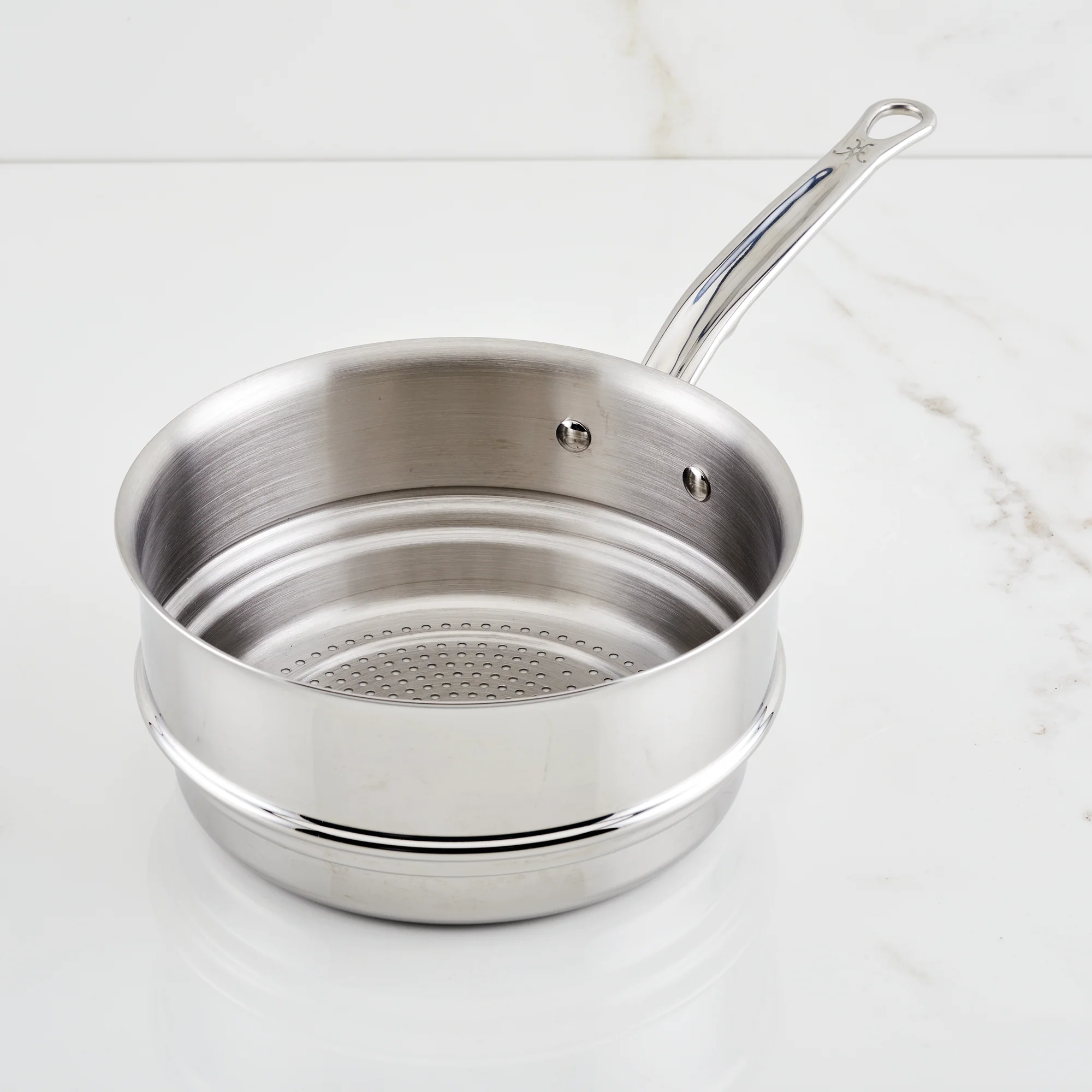 Hestan Stainless Steel Steamer Insert - Fits 18cm/20cm - 2.9L - Image 3
