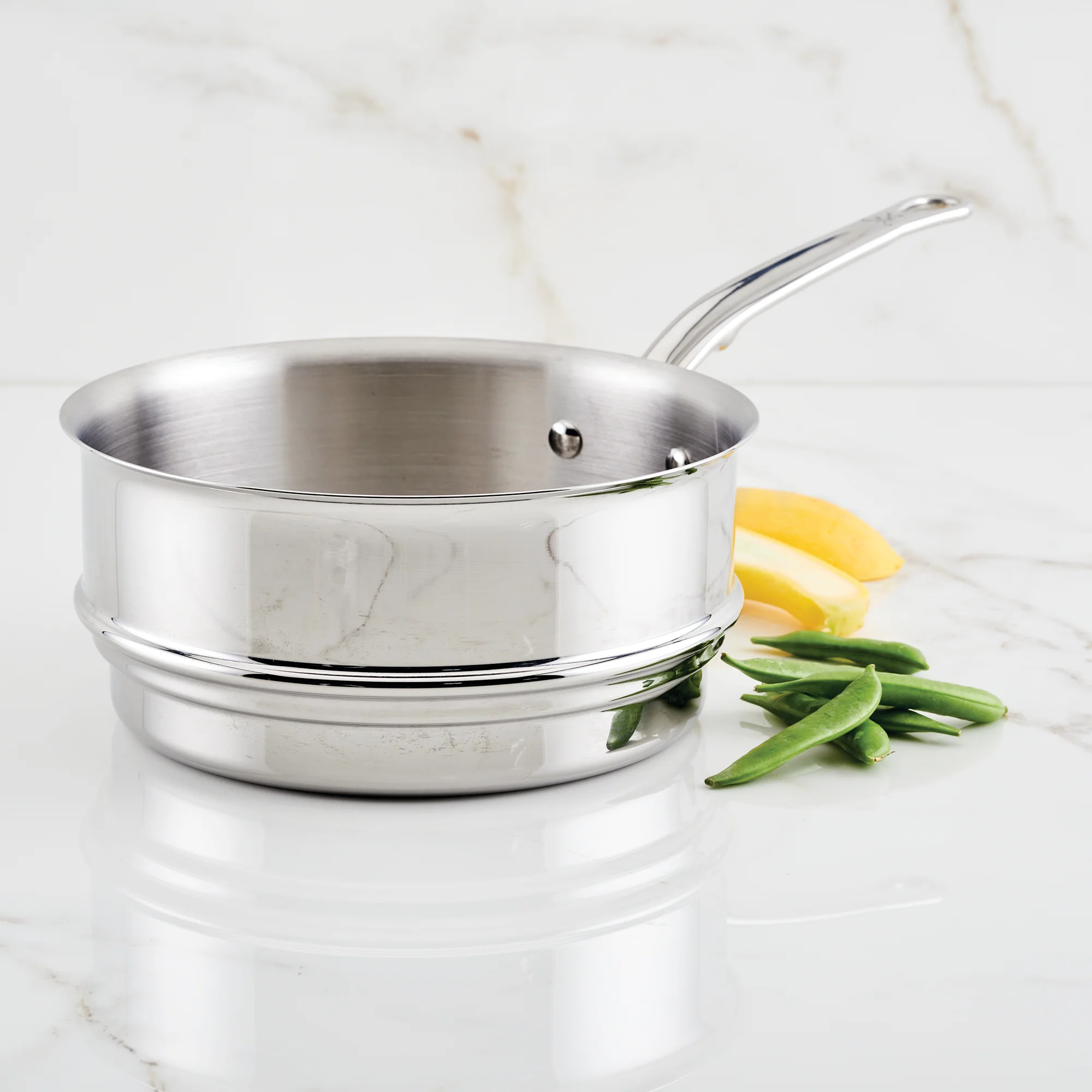 Hestan Stainless Steel Steamer Insert - Fits 18cm/20cm - 2.9L - Image 6