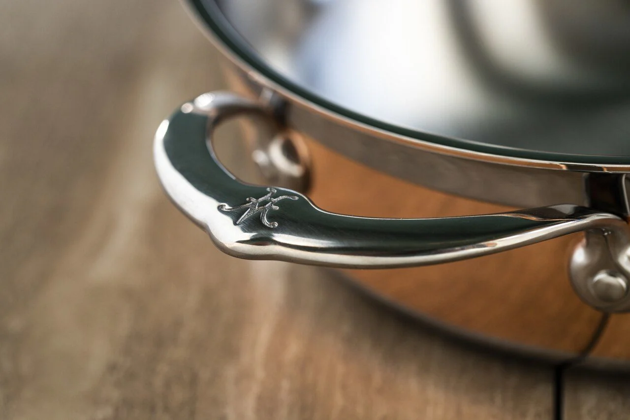 Hestan CopperBond Induction Copper Essential Pans - Medium (3.3L) & Large (4.7L) - Image 8