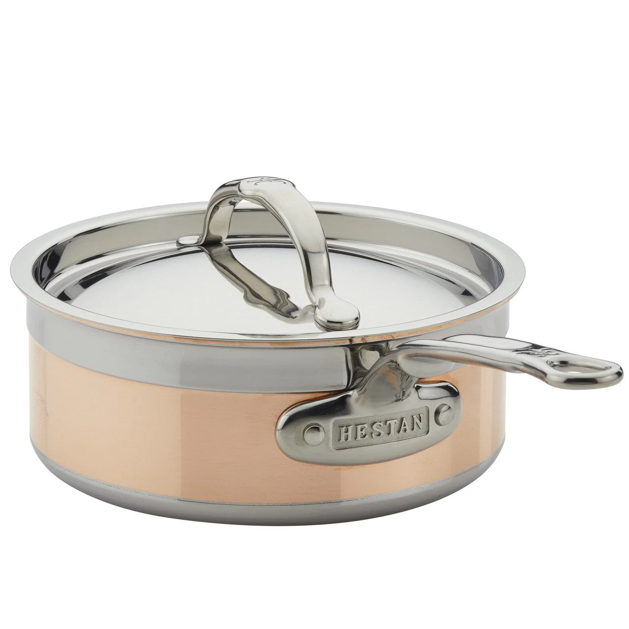 Hestan CopperBond Induction Copper Saucepan & Lid - Small, Medium & Large - Image 8