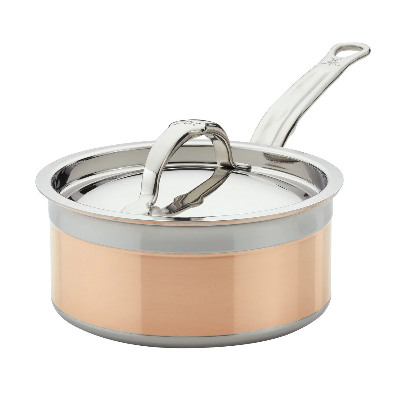 Hestan CopperBond Induction Copper Saucepan & Lid - Small, Medium & Large - Image 9