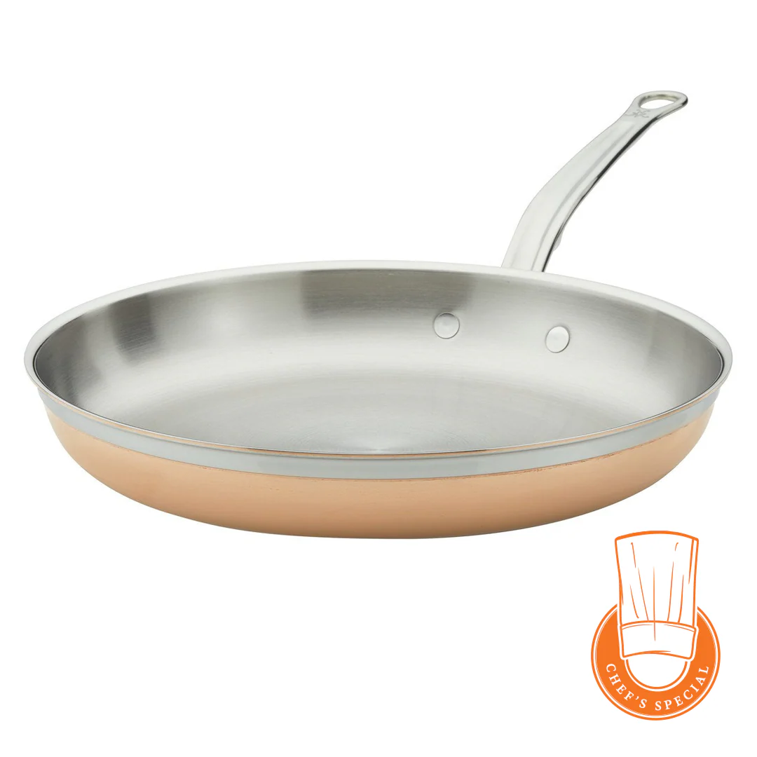 Hestan CopperBond Induction Copper Skillets - Small, Medium & Large - Image 10