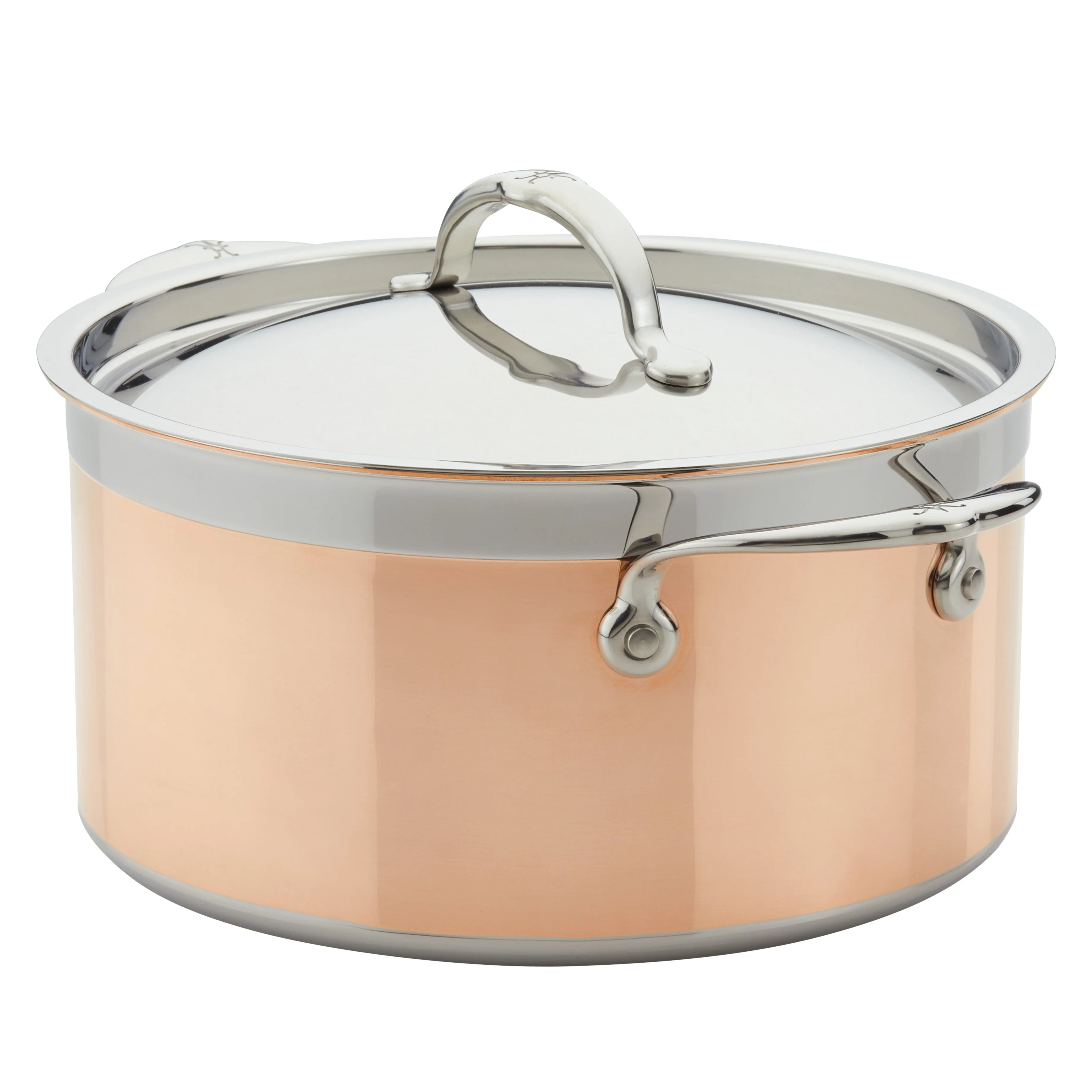 Hestan CopperBond Induction Copper Stock Pot & Lid - 24cm (5.7L) - Image 6