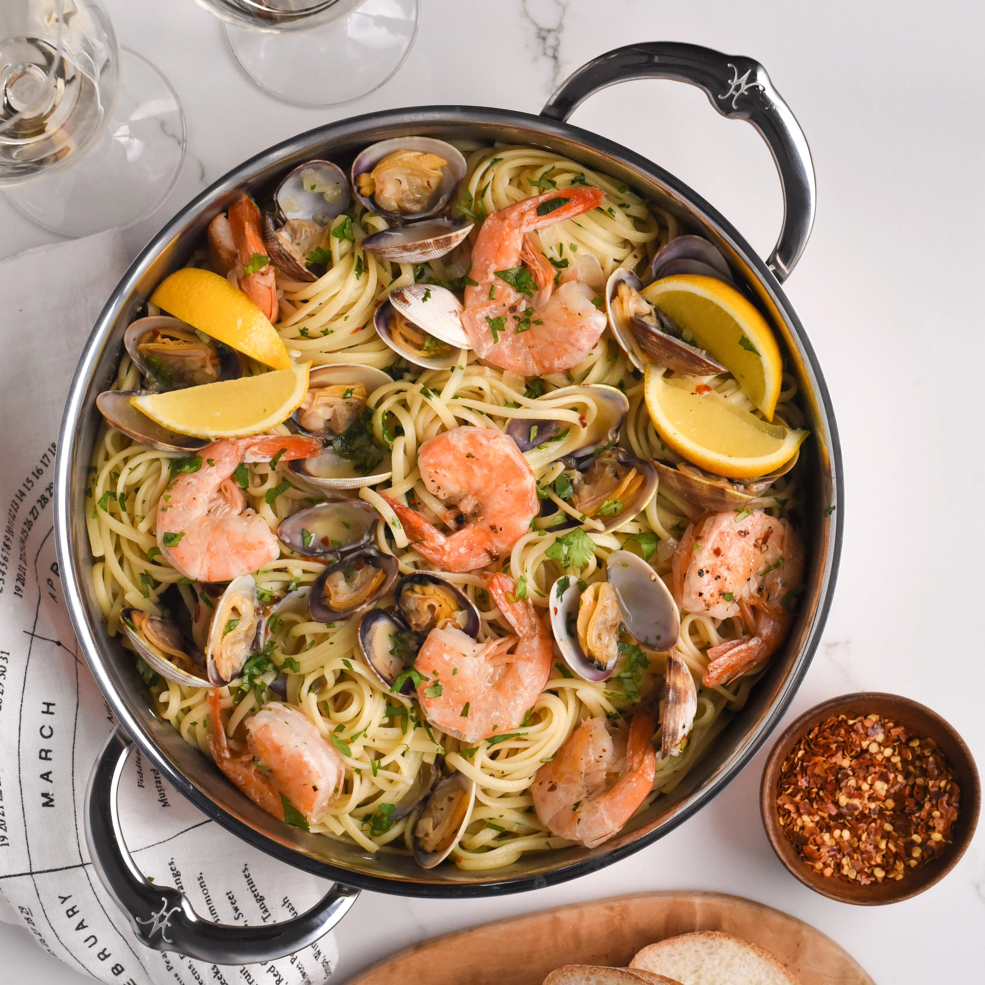 Hestan CopperBond Induction Copper Sautéuse & Lid - 26cm (3.3L) - Image 4