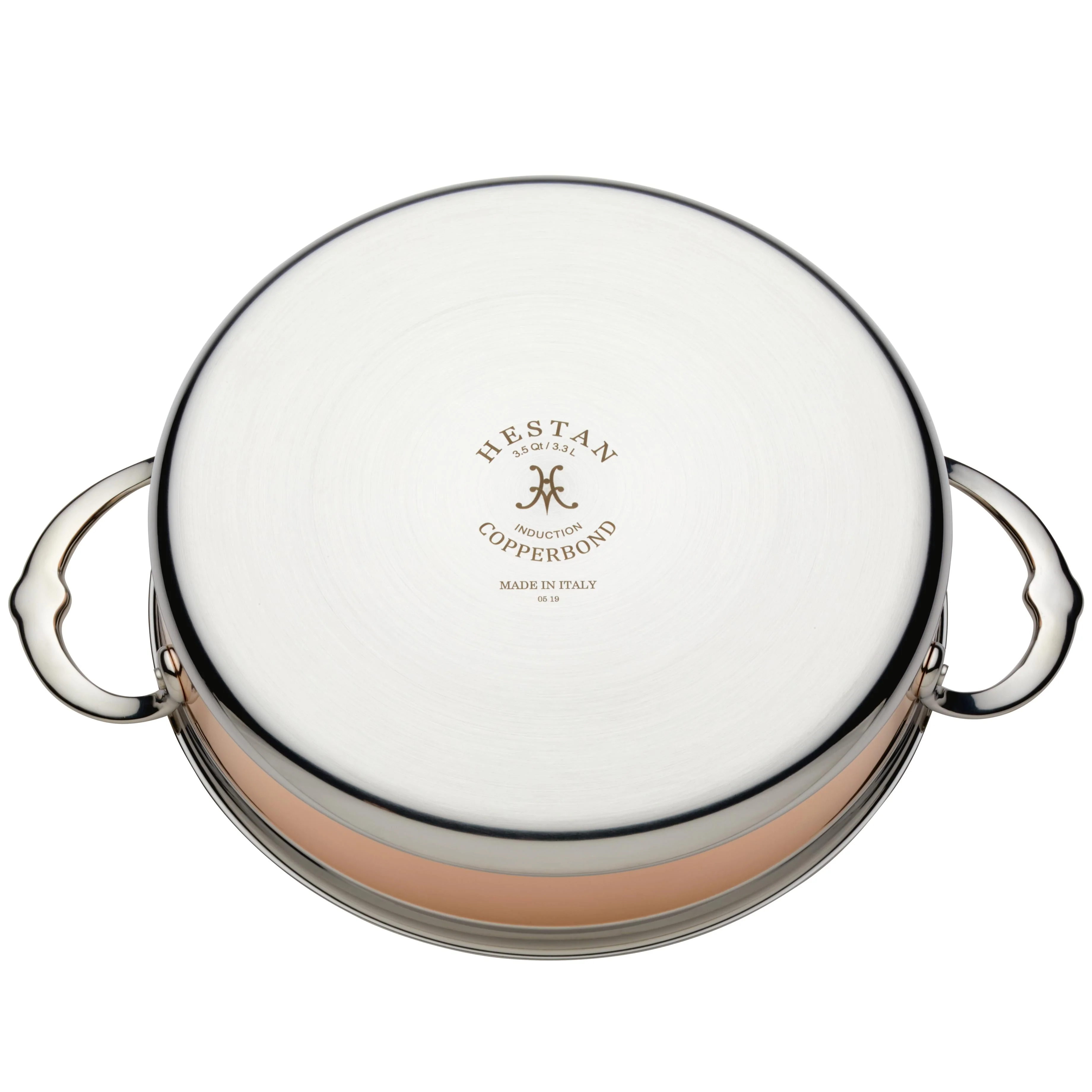 Hestan CopperBond Induction Copper Sautéuse & Lid - 26cm (3.3L) - Image 7