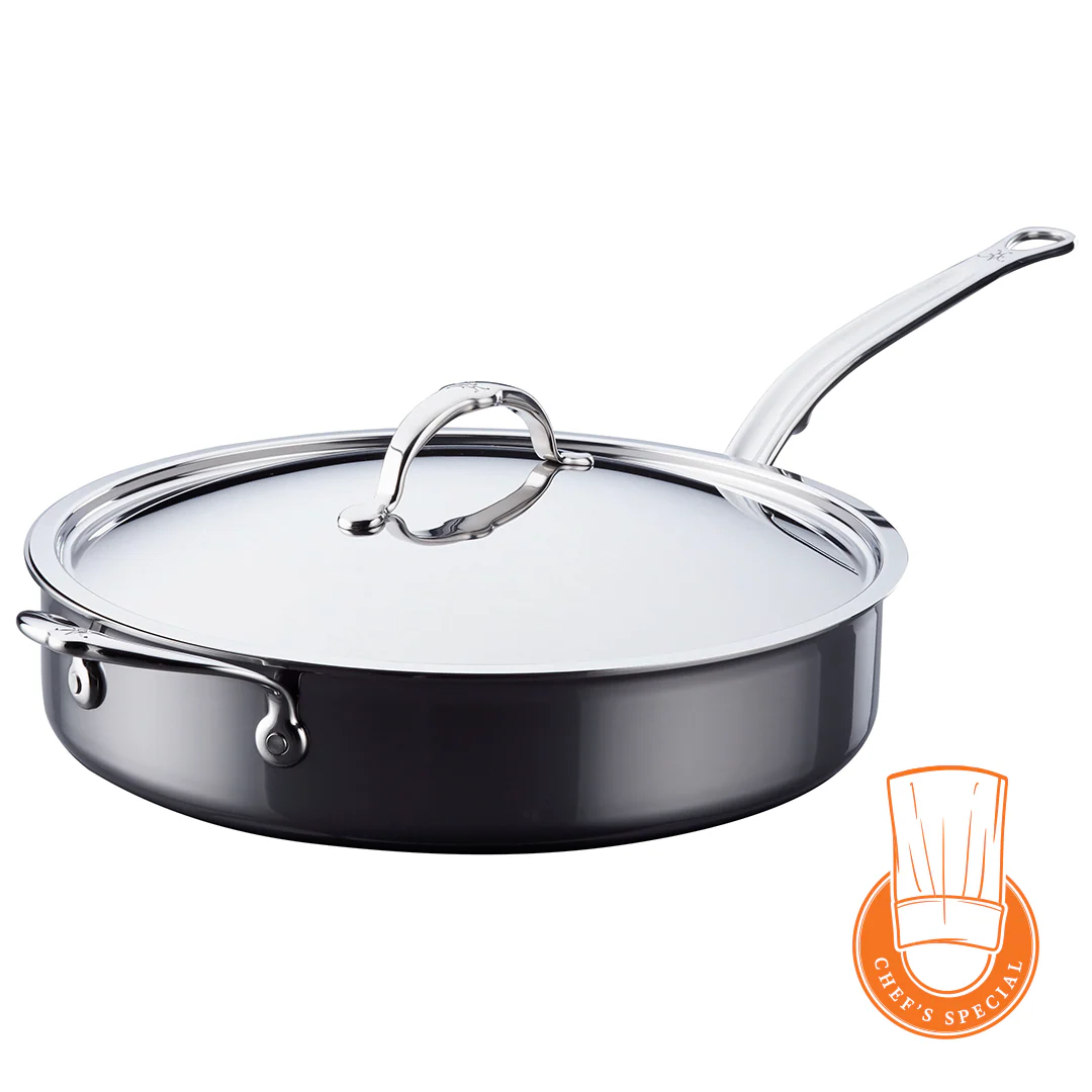 Hestan NanoBond Titanium Induction Sauté Pan & Lid - Medium & Large - Image 8