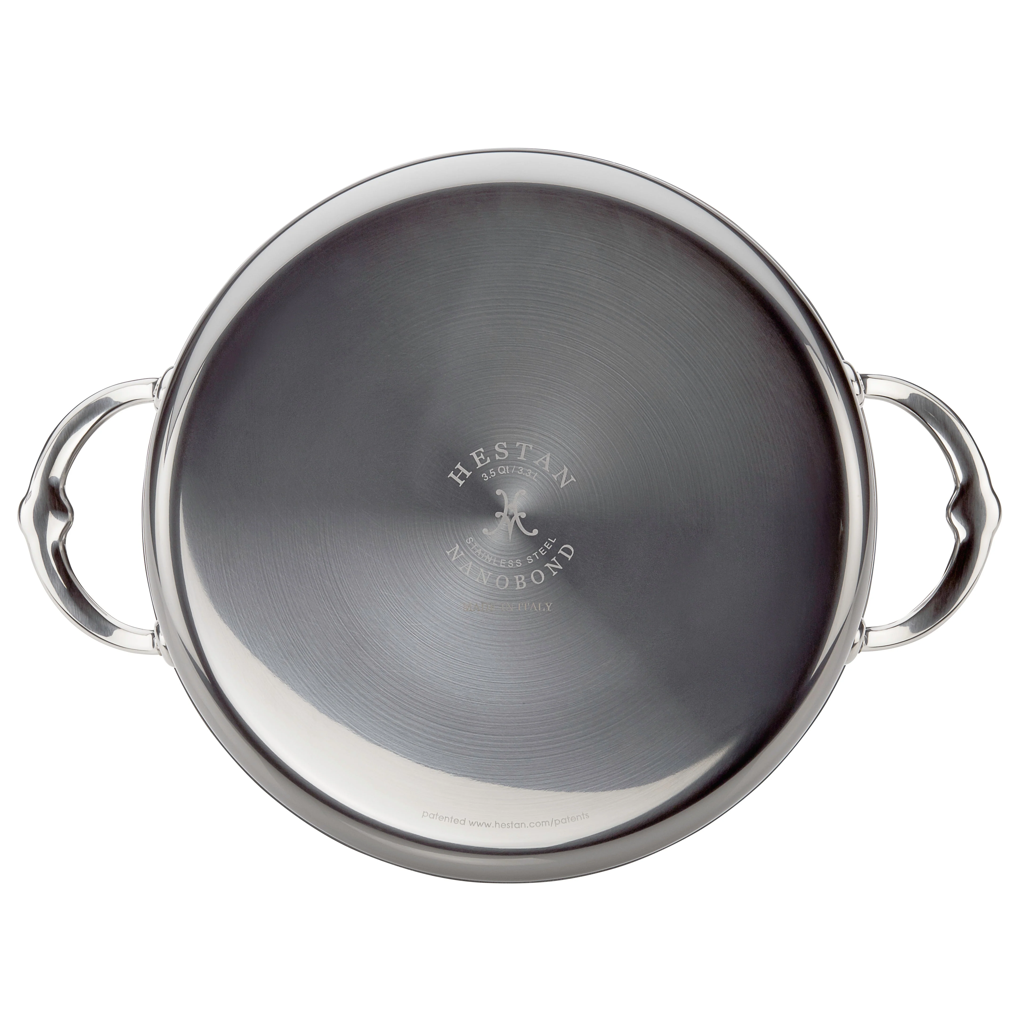 Hestan NanoBond Titanium Induction Sautéuse & Lid - 26cm/3.3L - Image 6