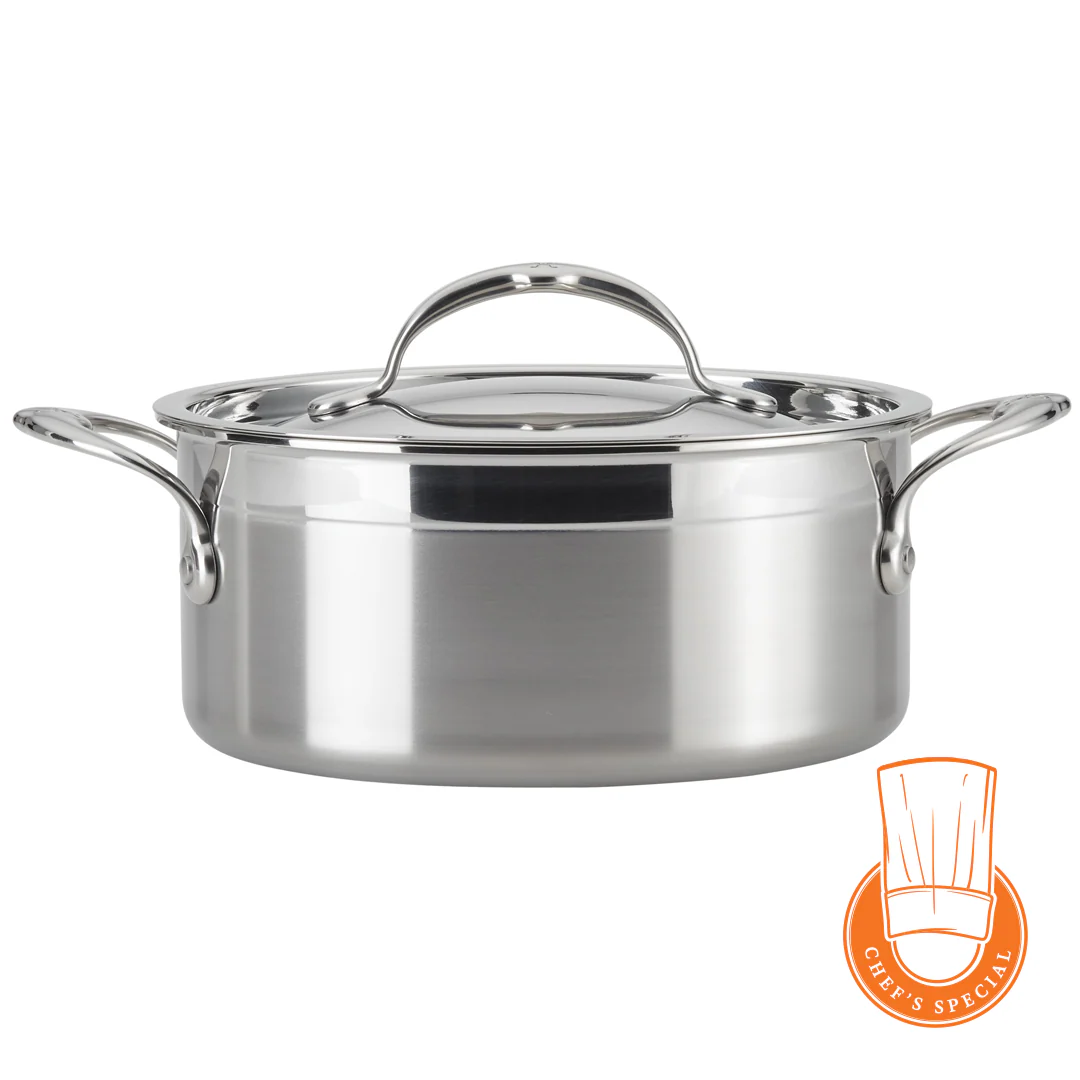 Hestan ProBond Induction Stainless Steel Soup Pot & Lid - 20cm (2.8L) - Image 7