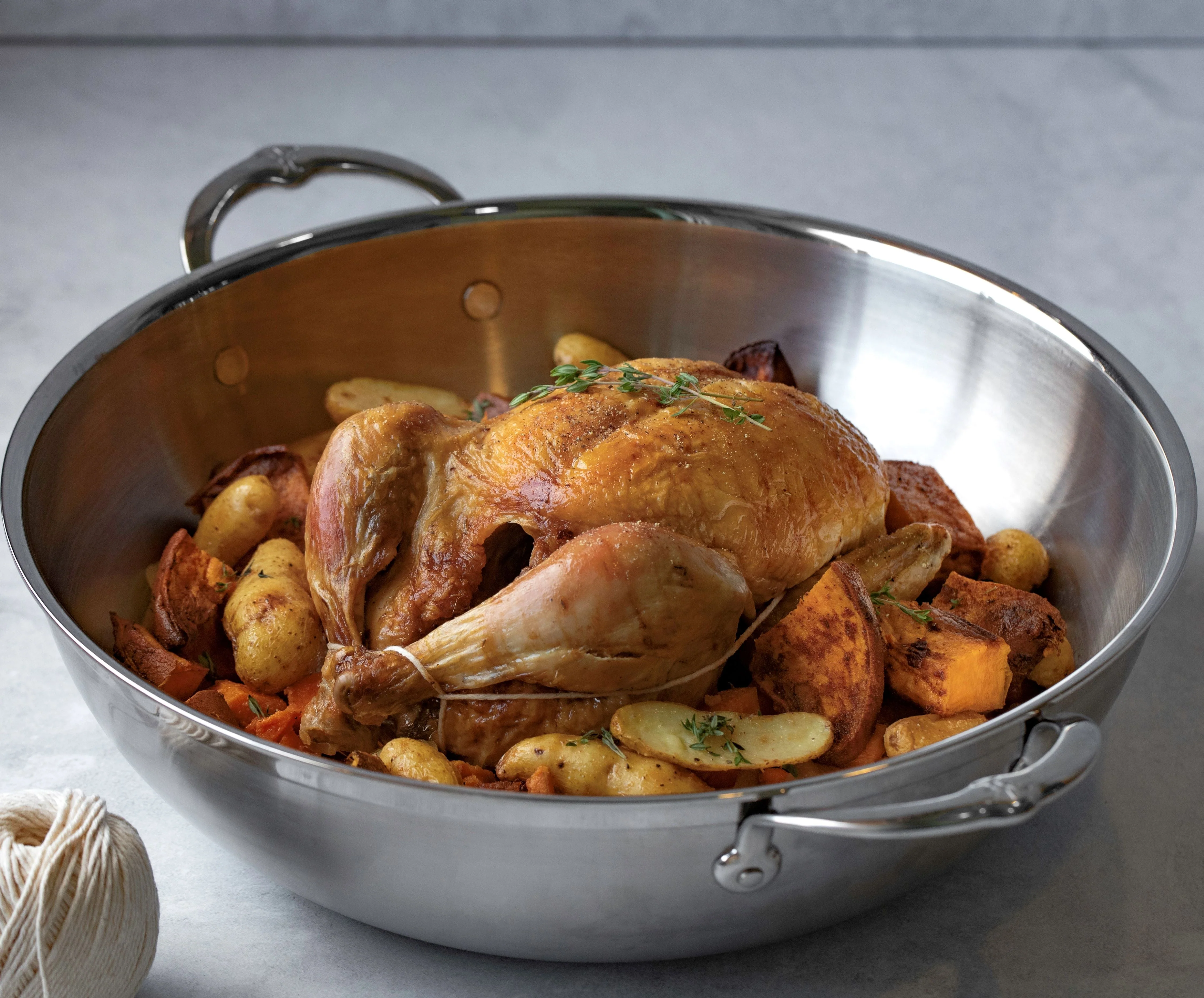 Hestan ProBond Induction Stainless Steel Wok & Lid - 36cm (7L) - Image 5