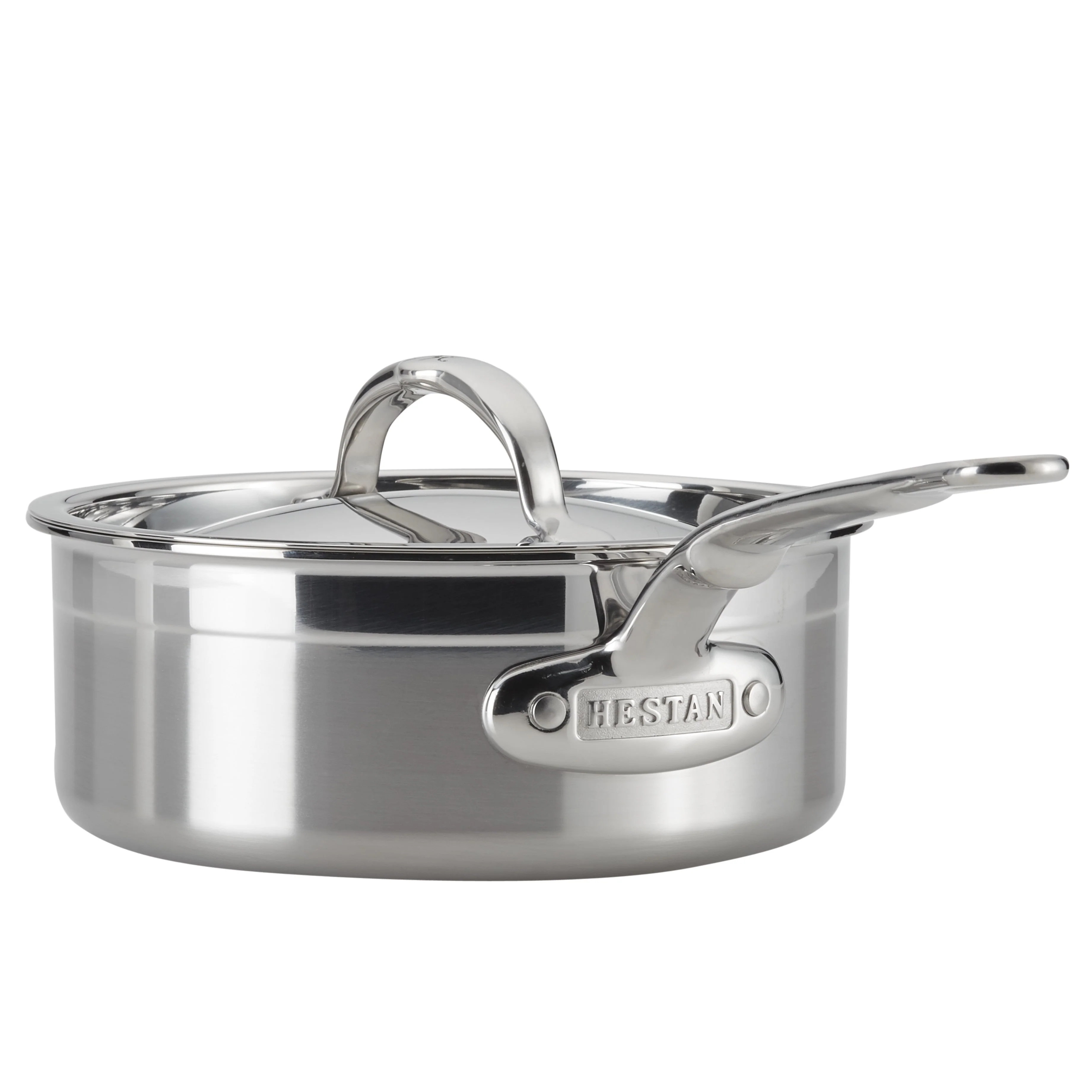 Hestan ProBond Induction Stainless Steel Saucepan & Lid - Small & Extra Large - Image 8
