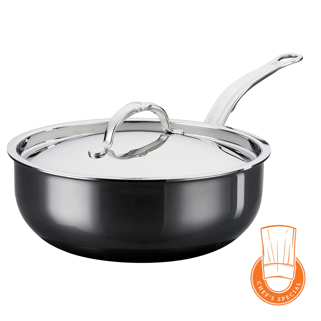Hestan NanoBond Titanium Induction Essential Pan & Lid - Medium (3.3L) & Large (4.7L) - Image 8